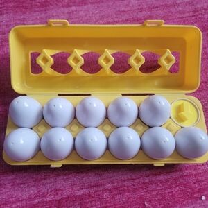 Shape Color Eggs and carton Infant toy